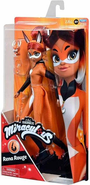 Lalka Playmates Miraculous Ruda Kitka 26 cm (43377500049) - obraz 3