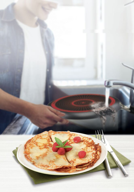 Сковорода для млинців Tefal Simply Clean 25 см (B5671053) - зображення 10