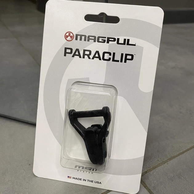 Антабка Magpul Paraclip™ для ремня MS1 или адаптеров (быстросъемная), Черная, крепление для ремня на оружие (242692) - изображение 2