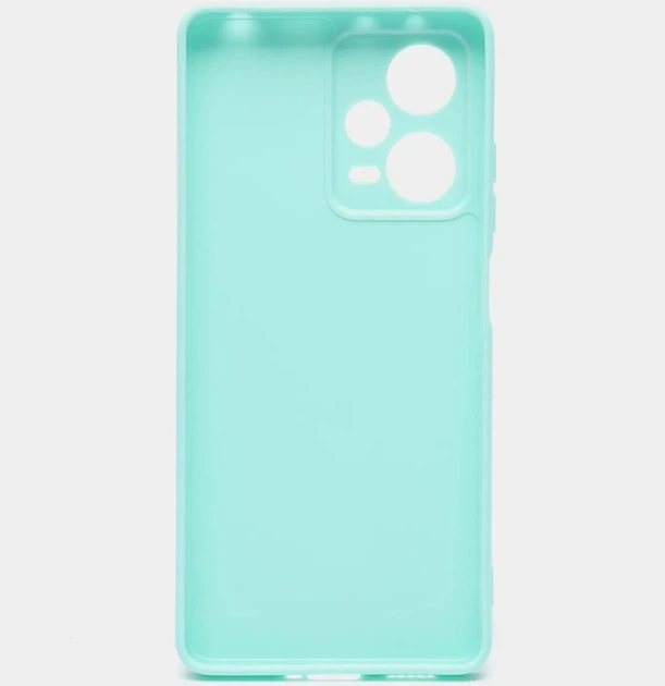 Чехол Fiji Soft для Xiaomi Redmi Note 12 Pro Plus 5G силикон бампер голубой - Фото 2 Чехол Fiji Soft для Xiaomi Redmi Note 12 Pro Plus 5G силикон бампер голубой - изображение 2