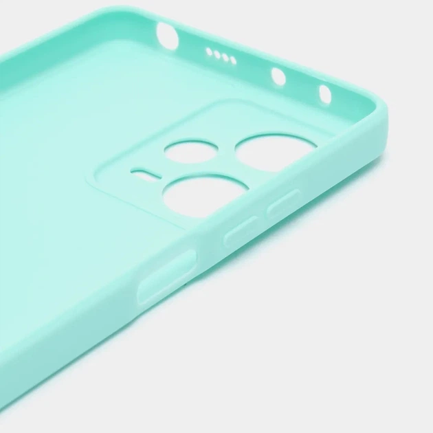 Чехол Fiji Soft для Xiaomi Redmi Note 12 Pro Plus 5G силикон бампер голубой - Фото 3 Чехол Fiji Soft для Xiaomi Redmi Note 12 Pro Plus 5G силикон бампер голубой - изображение 3