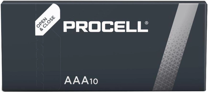Baterie Duracell Procell AAA/LR3 karton 10 sztuk (Duracell Procell AAA/LR3 karton 10szt) - obraz 1