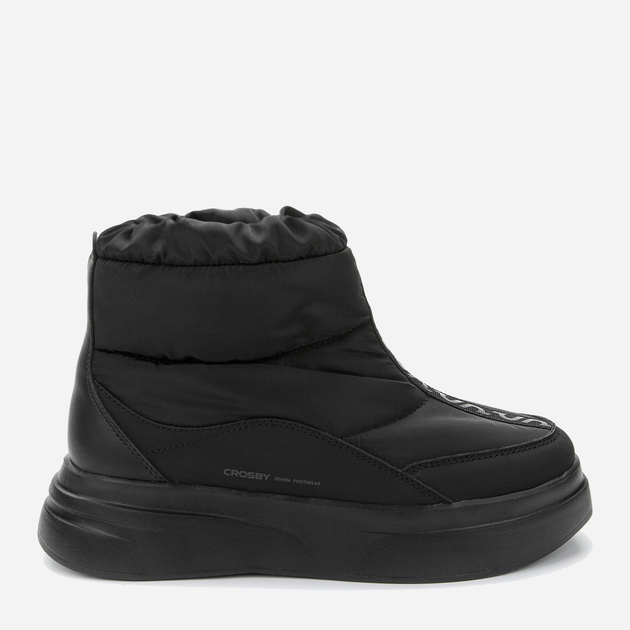 Жіночі зимові черевики низькі Crosby 438107/12-01E 38 25.3 см Чорні (4255679908454) - зображення 1