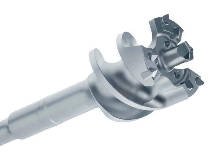 Бур проломной корончатый Milwaukee 65 х 990 мм SDS-Max TCT - изображение 2