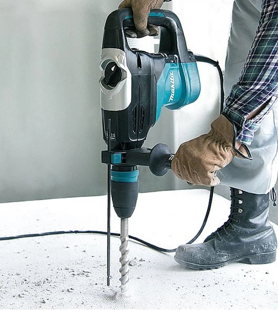 Перфоратор сетевой Makita HR4003C (1100 Вт, 8.3 Дж, SDS-MAX) - изображение 6