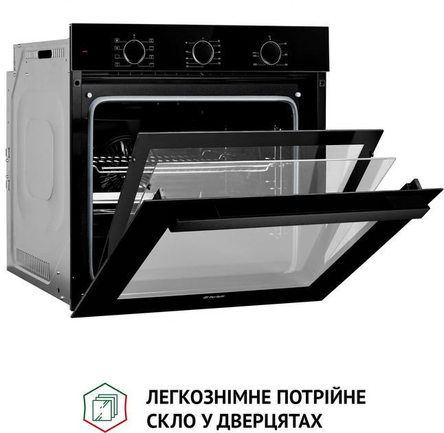 Духова шафа електрична Perfelli DIAMOND 6M8L NERO - зображення 4