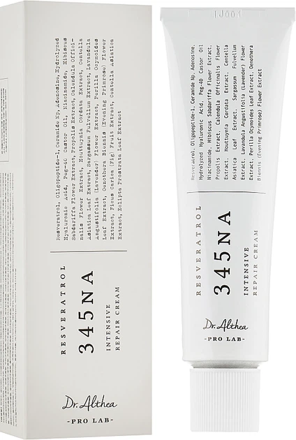 Dr. Althea Pro Lab Resveratrol 345NA Intensive Repair Cream Крем для лица 50ml (862477-10191) - изображение 2