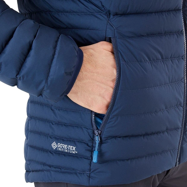 Пуховик Rab Microlight Alpine Jacket (размер Large, цвет Deep Ink / Denim) - изображение 8
