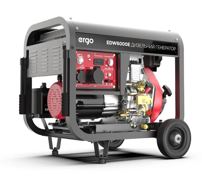 Дизельный генератор ERGO EDW6000E - изображение 4