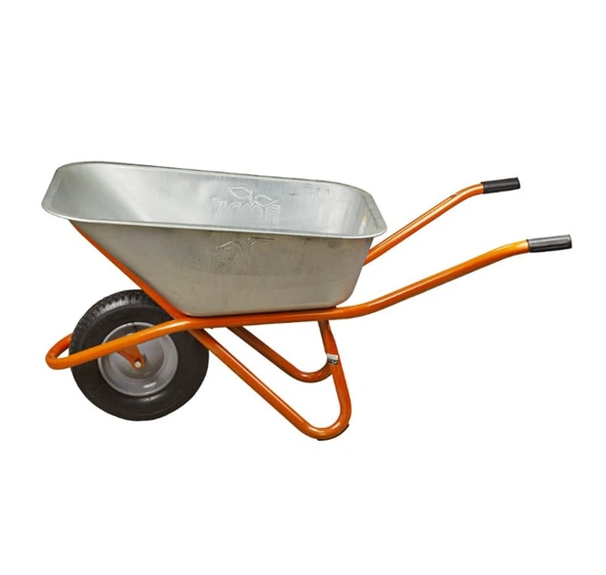 Тачка строительная одноколесная Flora 5056464 - Фото 2 Тачка строительная одноколесная Flora 5056464 - изображение 2