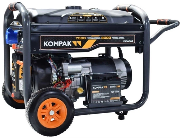 Генератор бензиновий KOMPAK K10000E - Фото 1 Генератор бензиновий KOMPAK K10000E - изображение 1