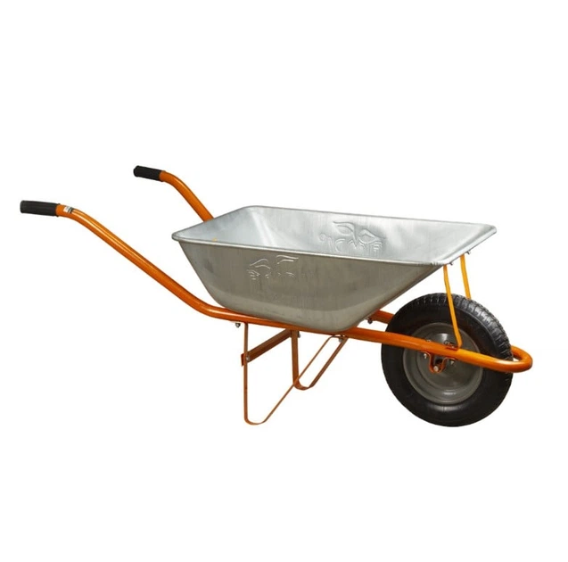 Тачка садовая одноколесная Flora 5055324, 58л - Фото 8 Тачка садовая одноколесная Flora 5055324, 58л - изображение 8