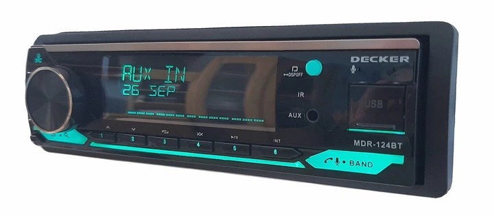 Автомагнитола 1DIN Decker MDR-124 BT - изображение 11