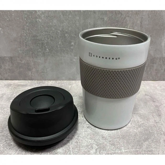 Термокружка для кофе Edenberg White 350мл (EB-639) - изображение 3
