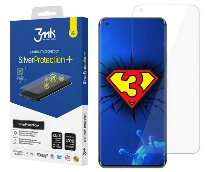 Захисна плівка 3MK Silver Protect+ для Xiaomi Mi 11 5G антимікробна (5903108343473) - зображення 1