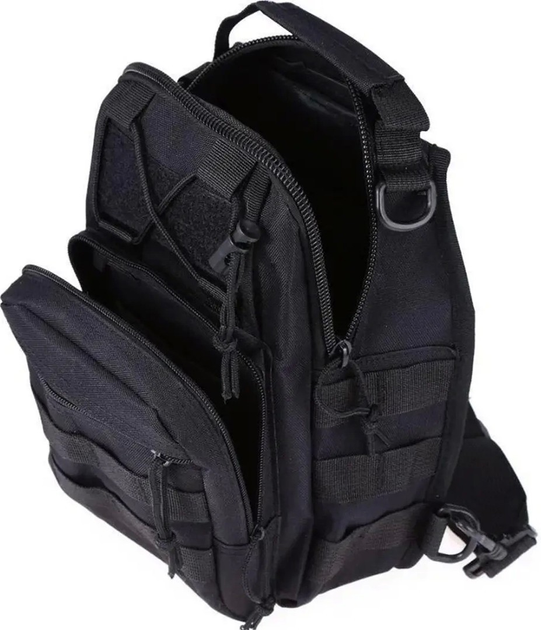Тактична чоловіча сумка через плече M02B1. Барсетка. Міська військова сумка. Штурмова сумка. Армійська сумка - зображення 2