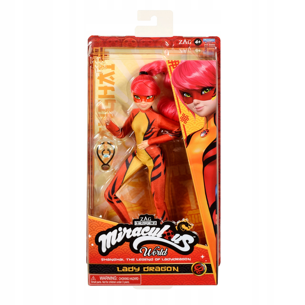 Lalka Playmates Miraculous Lady Dragon 26 cm (43377500209) - obraz 4