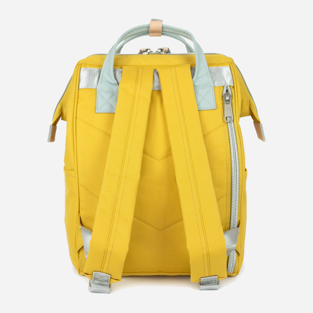 Жіночий рюкзак Himawari Tr23185-3 Темно-бежевий/Жовтий (5902021135936) - зображення 2