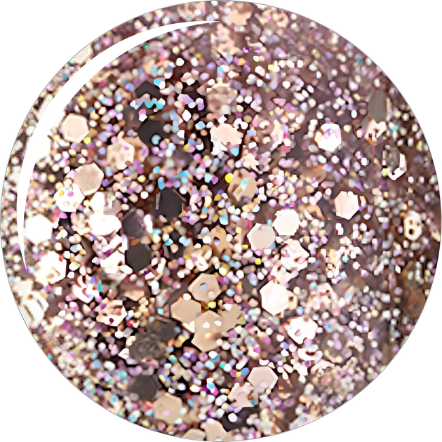 Lakier do paznokci Rimmel Glitter Low Coverage 019 Disco Diva 8 ml (3607344577785) - obraz 2