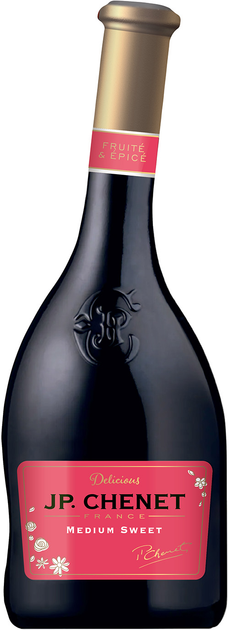 Вино J.P. Chenet Rouge Medium Sweet красное полусладкое 0.75 л 9.5