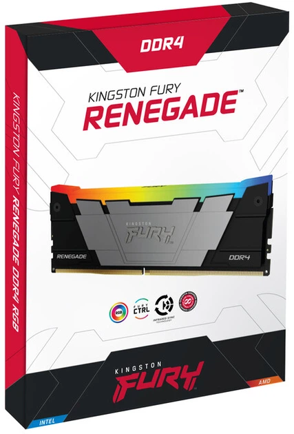 Pamięć RAM Kingston Fury DDR4-3600 16384 MB PC4-28800 (zestaw 2x8192) Renegade RGB (KF436C16RB2AK2/16) - obraz 19