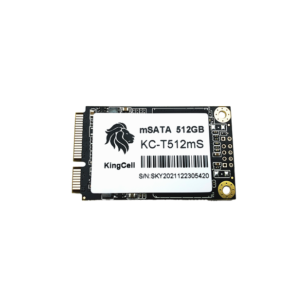 Накопичувач SSD mSATA 512GB KingCell KC-T512mS R500MBs W400MBs - зображення 2