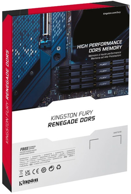 Оперативна пам'ять Kingston FURY DDR5-6000 98304MB PC5-48000 Kit of 2 x 49152 Renegade 2Rx8 Black (KF560C32RSK2-96) - зображення 6