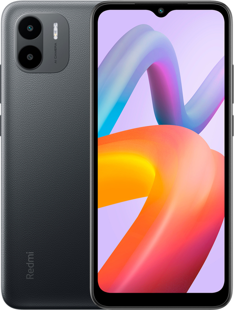 Smartfon Xiaomi Redmi A2 3/64GB DualSim Light Black (6941812743119) - obraz 1