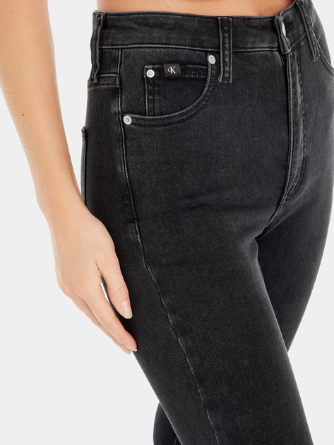 Jeansy skinny damskie Calvin Klein Jeans J20J221584-1BY W26L30 Czarne (8720107893818) - obraz 3