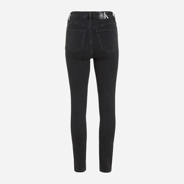 Jeansy skinny damskie Calvin Klein Jeans J20J221584-1BY W28L30 Czarne (8720107893832) - obraz 6
