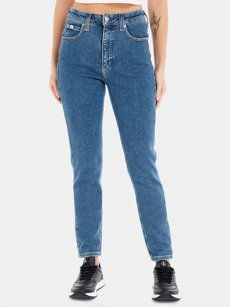 Jeansy damskie Calvin Klein Jeans J20J221585-1A4 W29L30 Niebieskie (8720107894204) - obraz 1