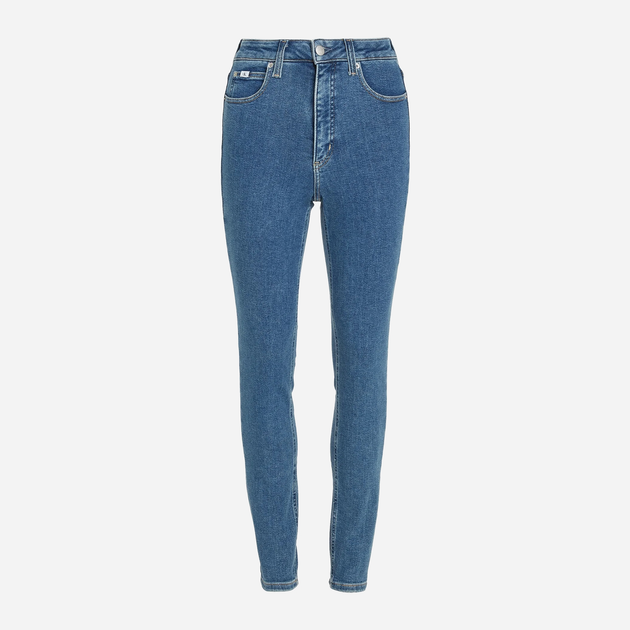 Jeansy skinny damskie Calvin Klein Jeans J20J221585-1A4 W28L30 Niebieskie (8720107894198) - obraz 5