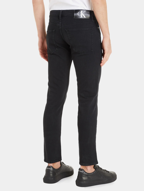 Джинси Slim fit чоловічі Calvin Klein Jeans J30J323687-1BY W36L34 Чорні (8720107892927) - зображення 2