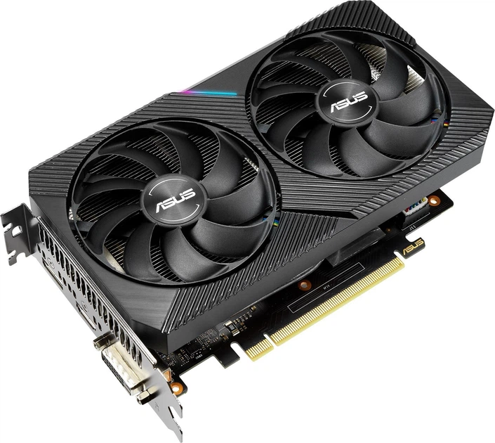 Відеокарта GeForce RTX 2070 8GB Asus Dual Mini OC (DUAL-RTX2070