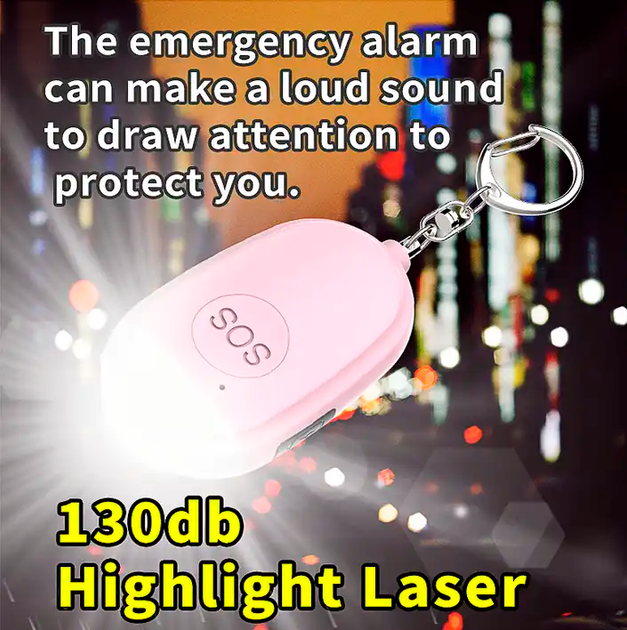 Брелок персональная сигнализация Smart SOS-safety Key Finder белый - изображение 9