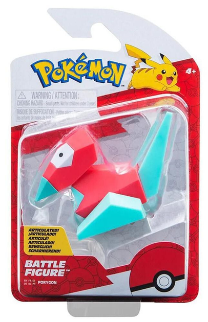 Фігурка Jazwares Pokemon Battle Raboot Porygon Wave 14 (191726480839) - зображення 1