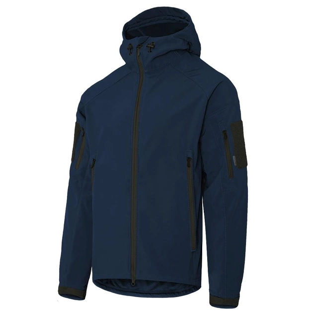 Куртка Stalker SoftShell Темно синя Camotec розмір XXXL - изображение 1