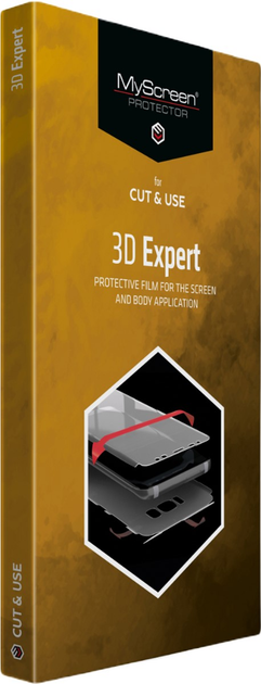 Захисна плівка MyScreen Cut&Use 3D Expert v3 4.0 універсальна 6.5" 10 шт (5904433200080) - зображення 1