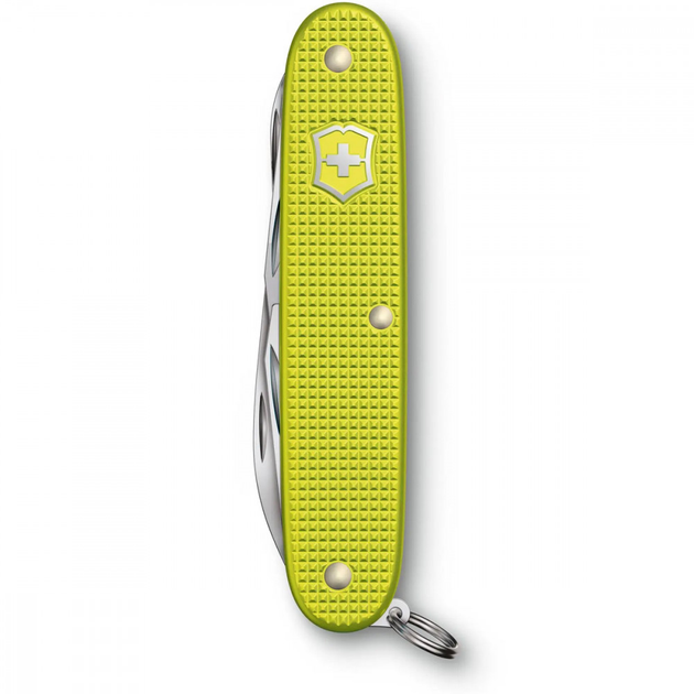 Швейцарський ніж Victorinox PIONEER X Electric Yellow 93мм/9 функцій, рифлені жовті накладки - зображення 2