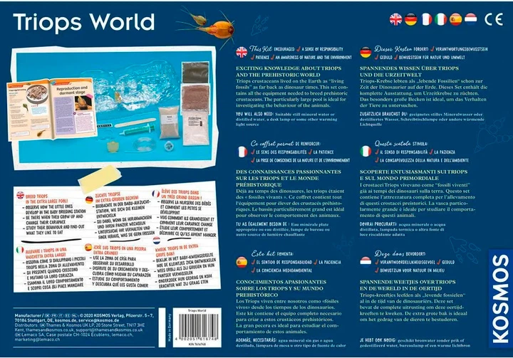 Набір для дослідження Kosmos Triops World Світ Щитнів (616748) (4002051616748) - зображення 4