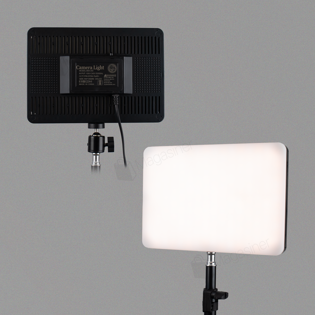 Прямокутне відеосвітло LED LIGHT MM-240 зі штативом 2.1 метр (1865-1) - зображення 2
