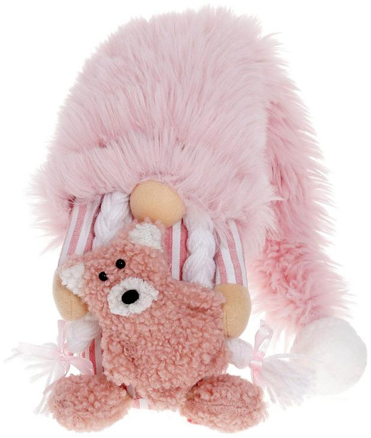 М'яка іграшка «Гном з Ведмедем» BonaDi 12х14х63 см (dec0008896) – фото ...