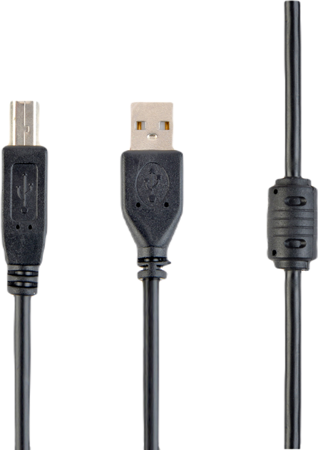 Kabel Cablexpert USB-A - USB-B 2.0 1.5 m (CCFB-USB2-AMBM-1.5M) - obraz 1