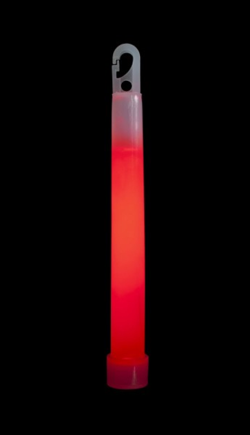 Химический источник освещения BaseCamp GlowSticks, Red (BCP 60414) - изображение 1
