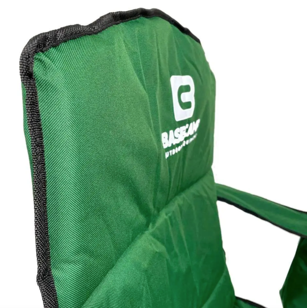 Кемпинговое кресло BaseCamp Hunter, 60x60x100 см, Olive Green (BCP 10201) - изображение 3