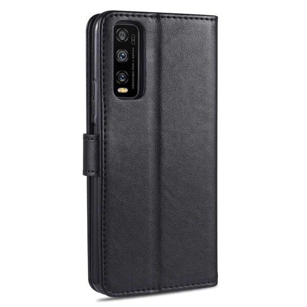 Чехол AZNS Wallet Case для VIVO Y20 (V2027) / Y12s - Black - Фото 3 Чехол AZNS Wallet Case для VIVO Y20 (V2027) / Y12s - Black - изображение 3