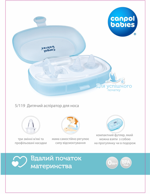 Аспиратор назальный CS Medica KIDS CS-17