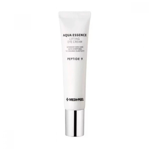 Крем для шкіри навколо очей Medi-Peel Peptide 9 Aqua Essence Eye Cream 40 мл - Фото 1 Крем для шкіри навколо очей Medi-Peel Peptide 9 Aqua Essence Eye Cream 40 мл - зображення 1