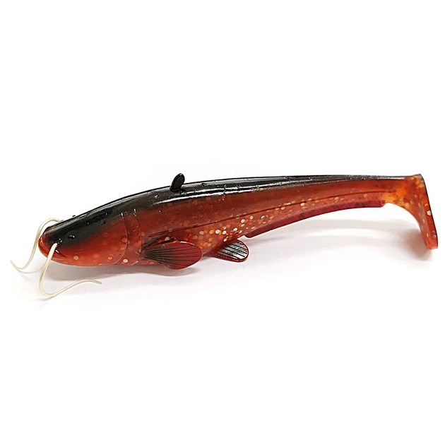 Силіконова приманка сомова DAM Effzett Catfish Curl Tail 250мм 165гр (brown) - Фото 1 Силіконова приманка сомова DAM Effzett Catfish Curl Tail 250мм 165гр (brown) - изображение 1