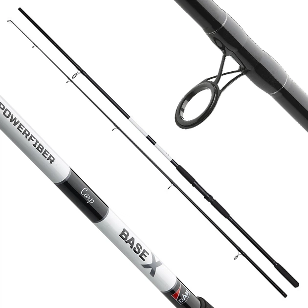 Карповик DAM Base-X Carp 3,60м 3.00lbs ø40мм 2-х сост. - Фото 1 Карповик DAM Base-X Carp 3,60м 3.00lbs ø40мм 2-х сост. - изображение 1